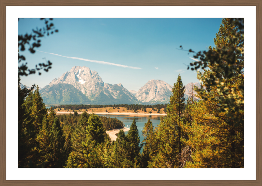 Main image The Grand Tetons from Signal Mountain