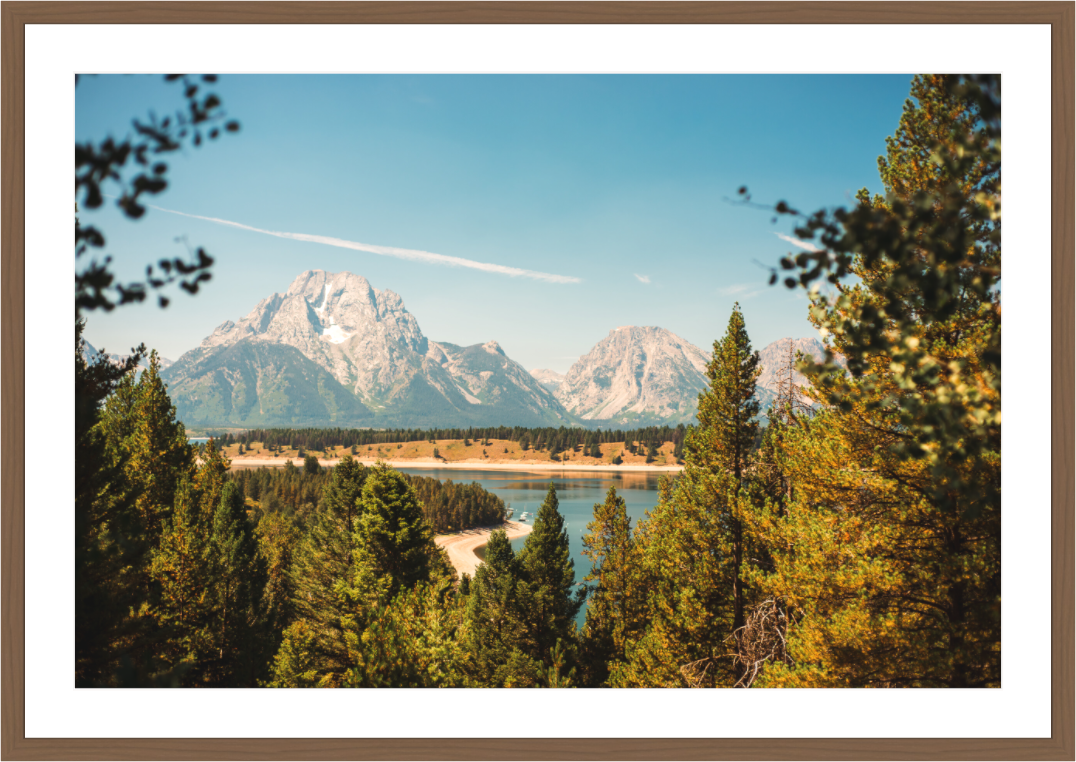 Main image The Grand Tetons from Signal Mountain