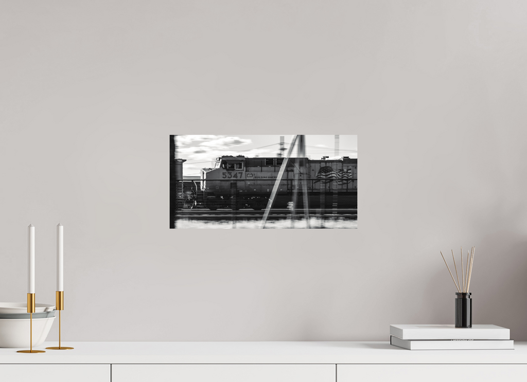 16 x 8″, No Frame - Matte Building America