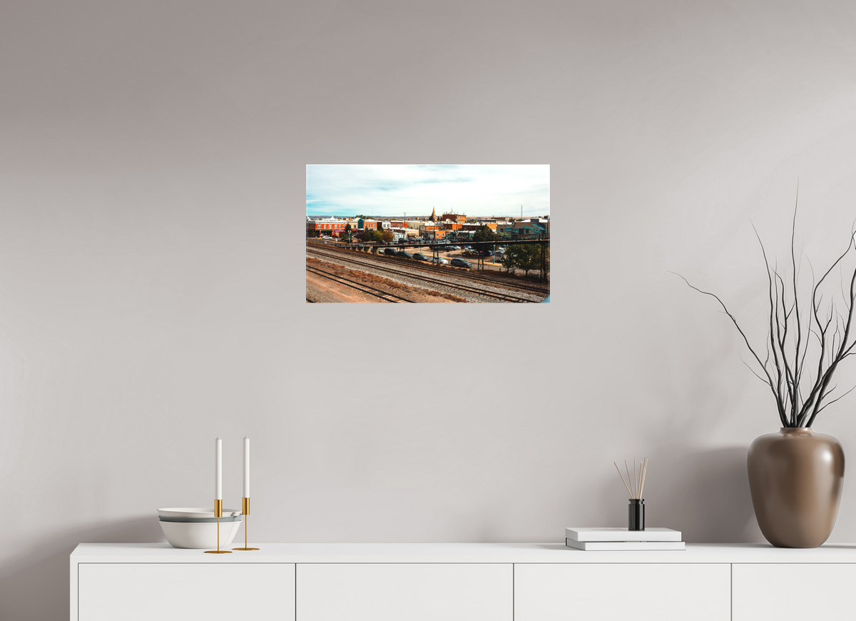 24 x 13.5″, Canvas The Gem City