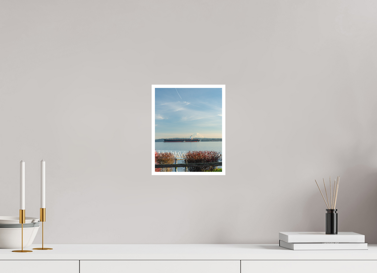 8 x 10″, No Frame - Matte - White Edge Washington's Gifts