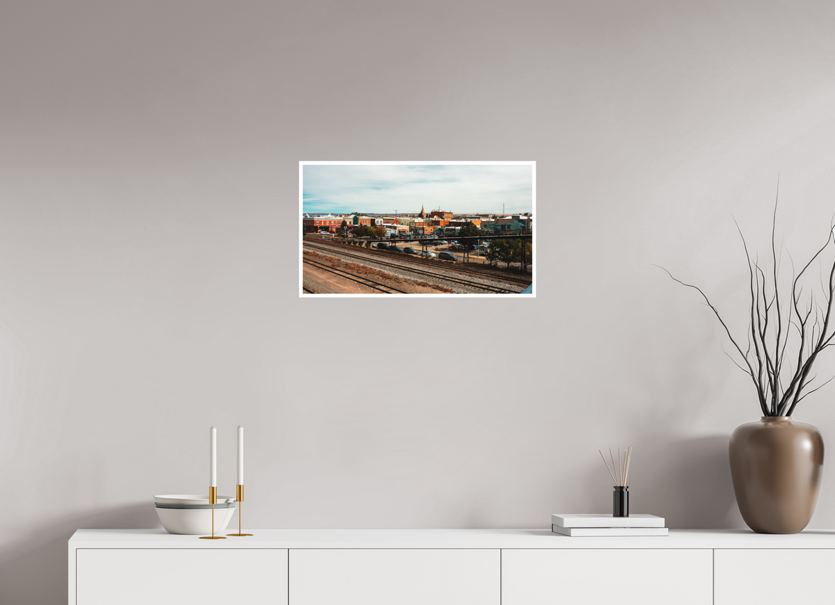 24 x 13.5″, No Frame - Matte - White Edge The Gem City