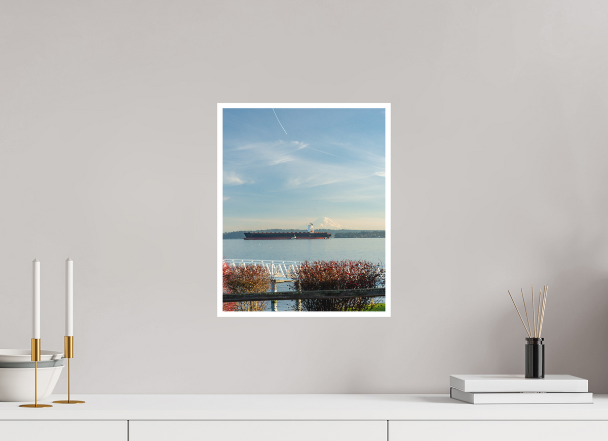 12 x 15″, No Frame - Matte - White Edge Washington's Gifts