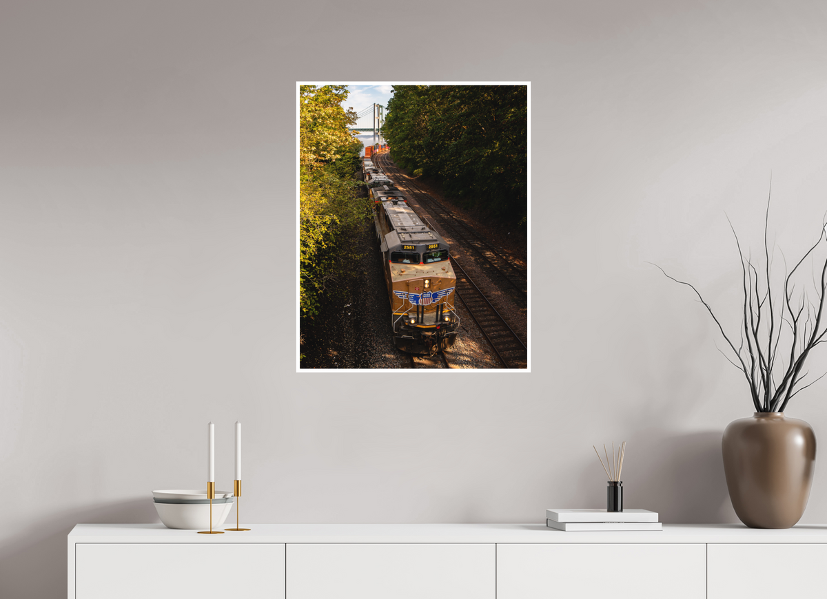 24 x 30″, No Frame - Matte - White Edge Sound Steel