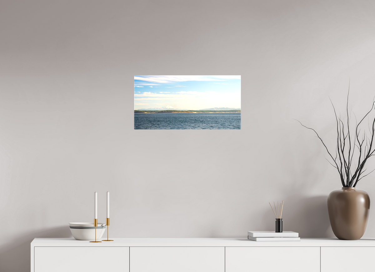 24 x 12″, Canvas Mt Baker
