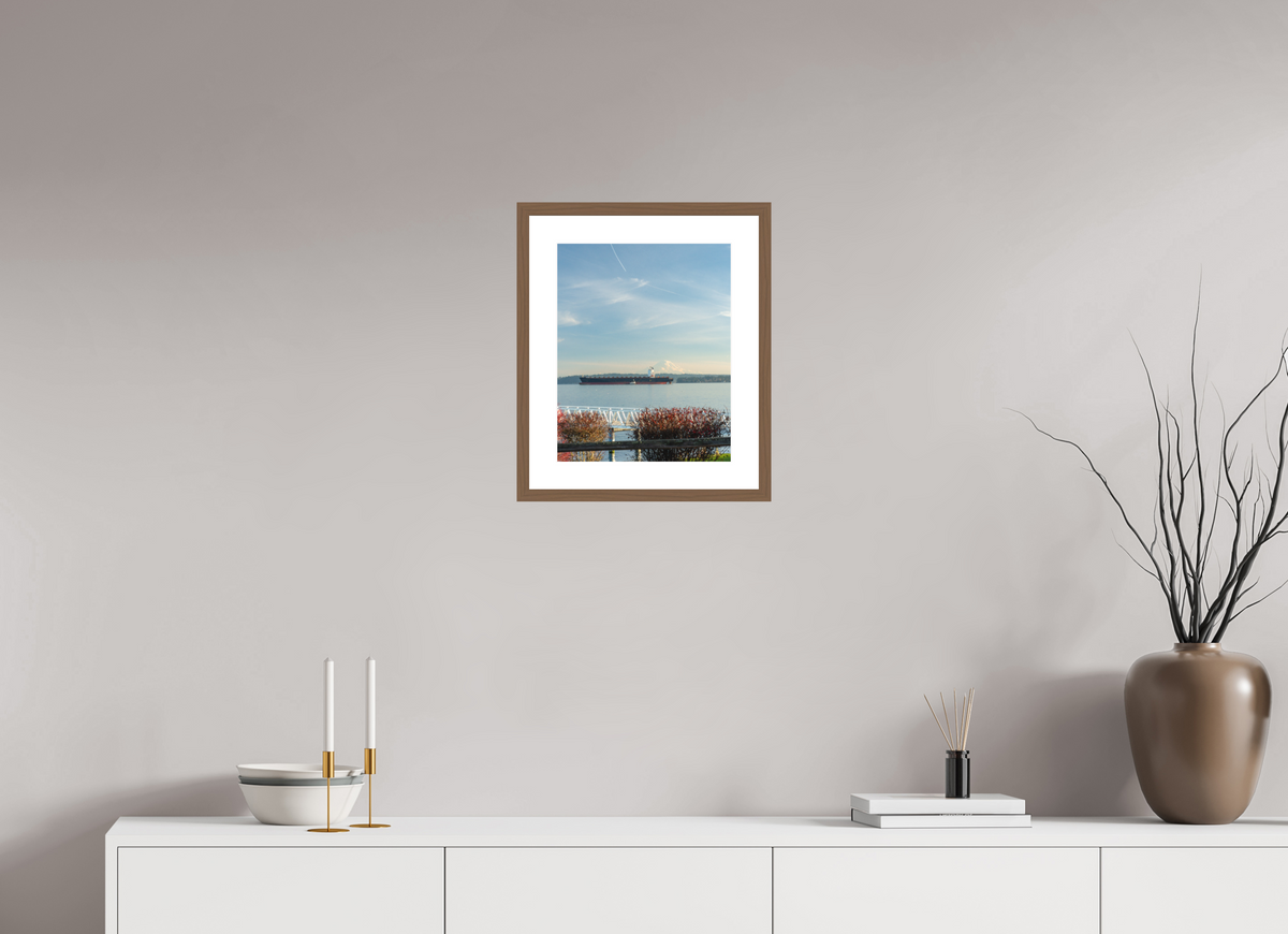 12 x 15″, Walnut - Matte Washington's Gifts