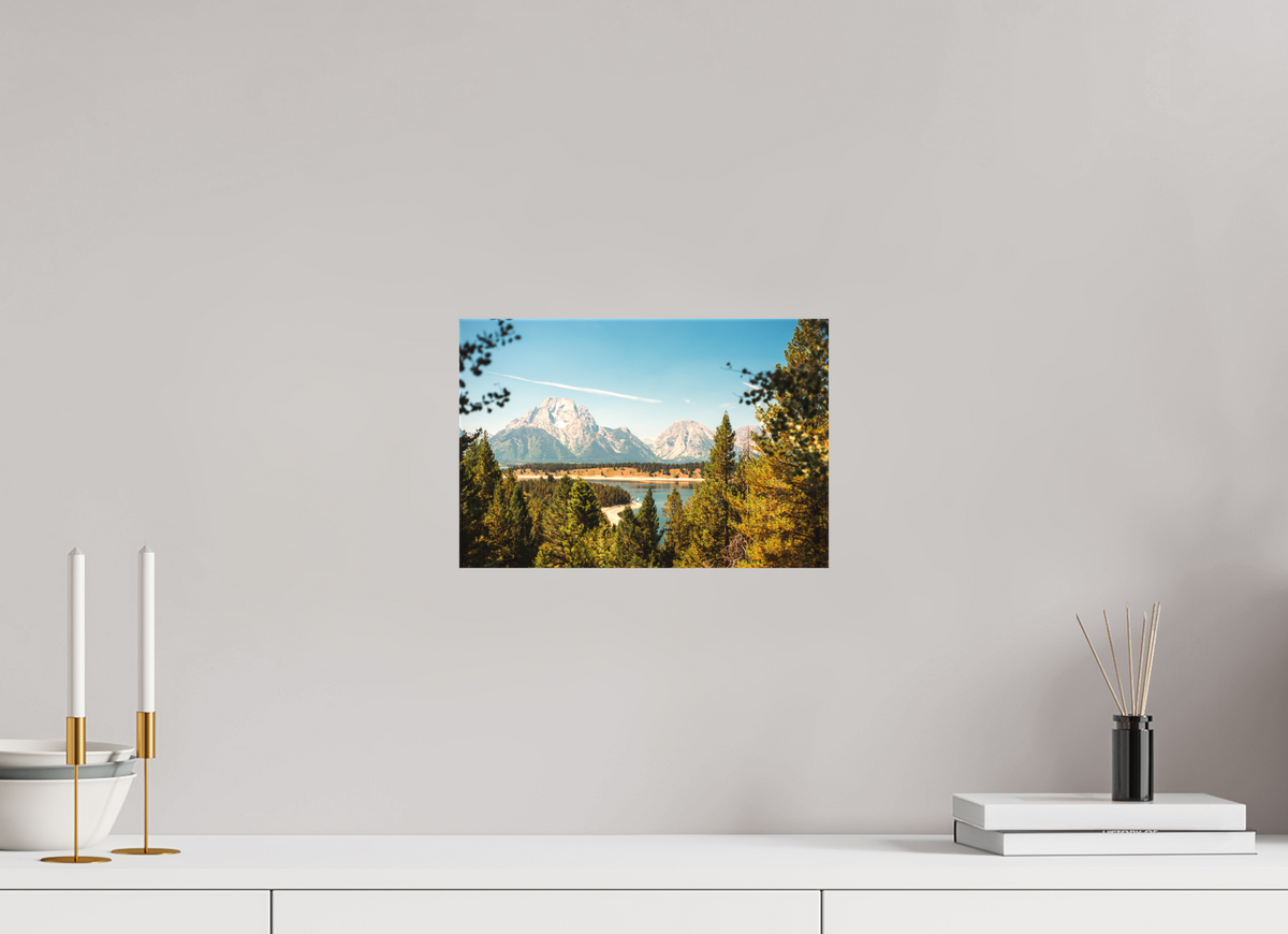 12 x 8″, Canvas The Grand Tetons from Signal Mountain