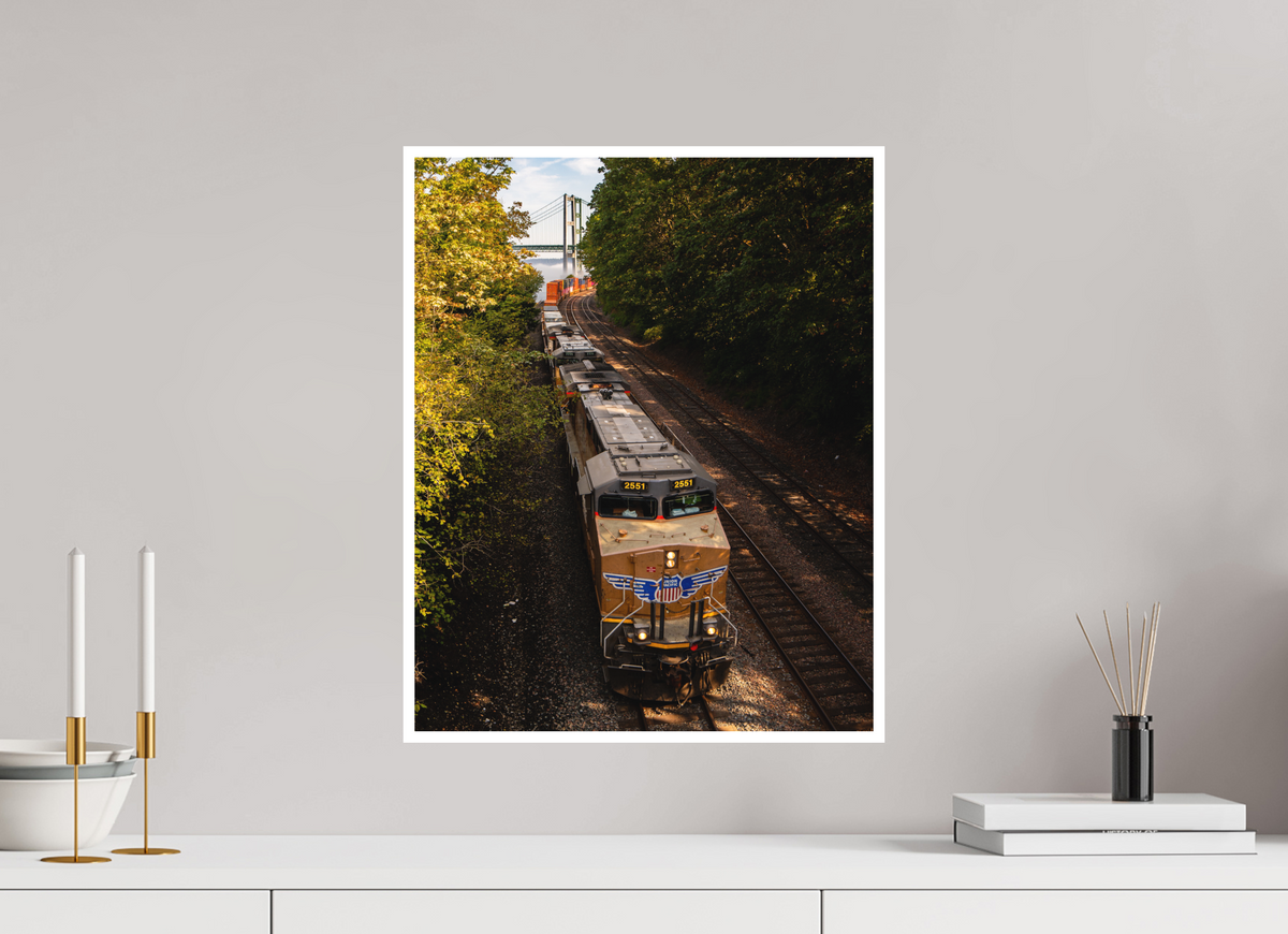 16 x 20″, No Frame - Matte - White Edge Sound Steel
