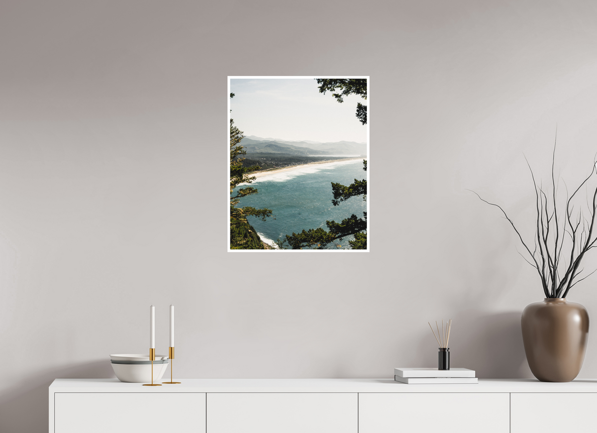 20 x 25″, No Frame - Matte - White Edge The Oregon Coast