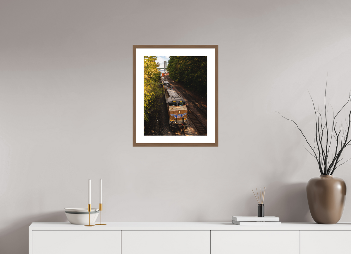 16 x 20″, Walnut - Matte Sound Steel