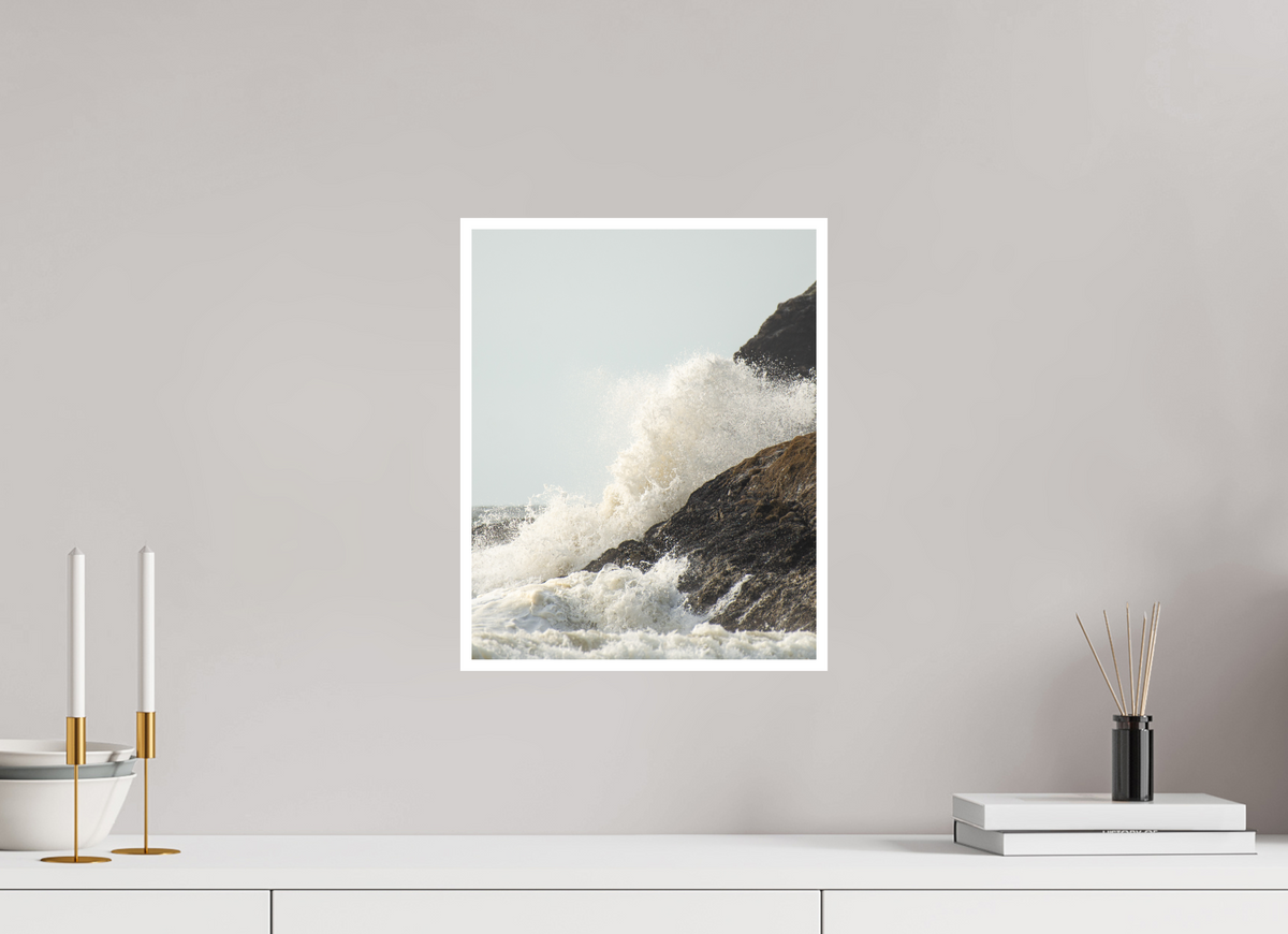 12 x 15″, No Frame - Matte - White Edge Time on the Coast