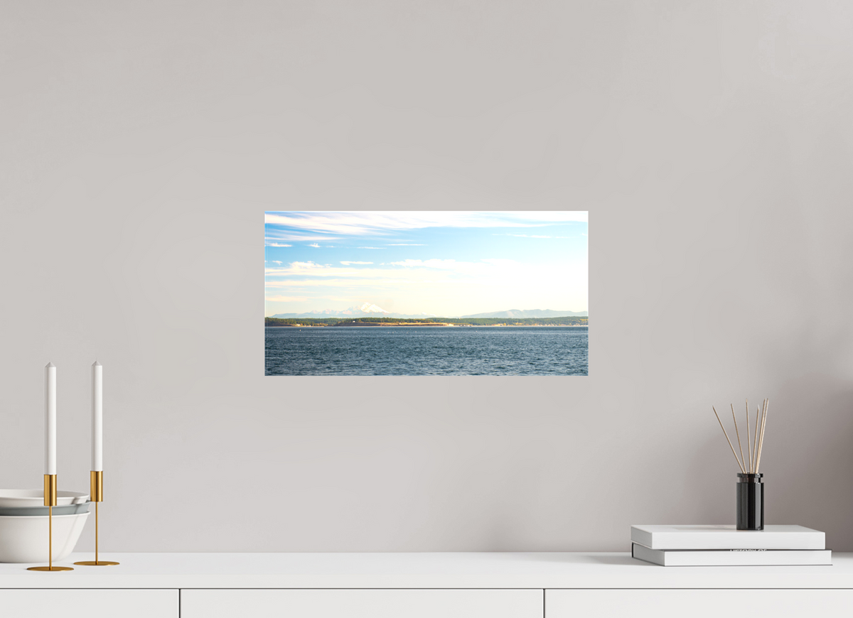 16 x 8″, Canvas Mt Baker