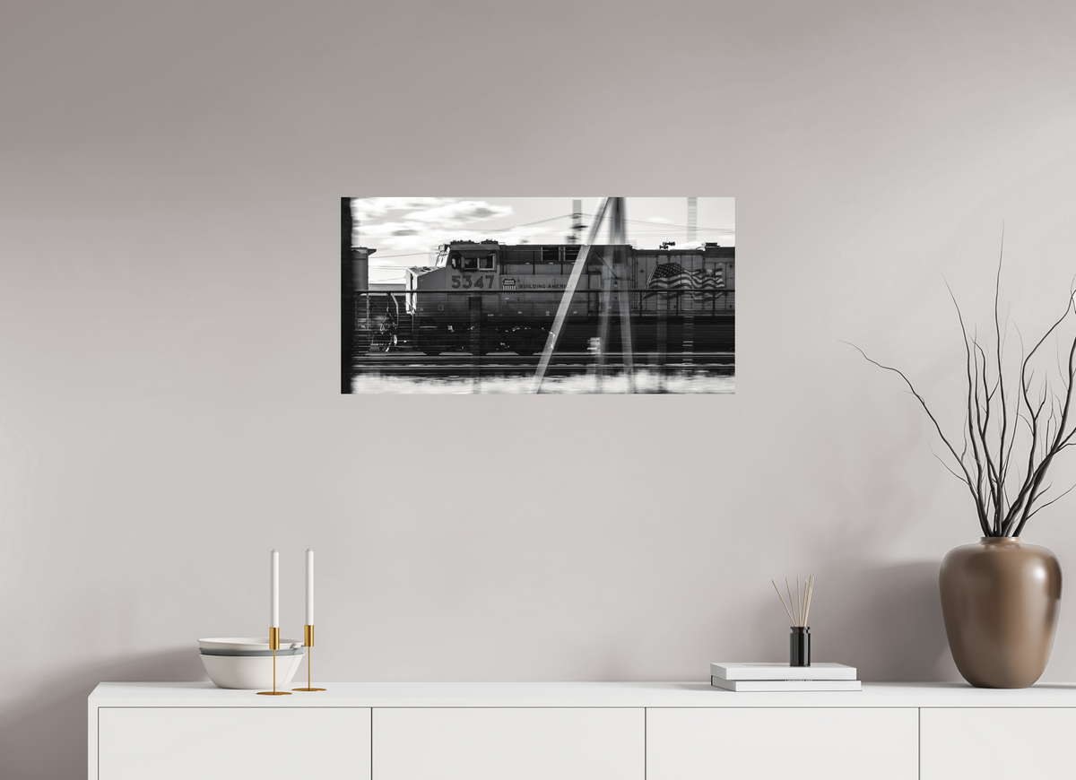 32 x 16″, No Frame - Matte Building America