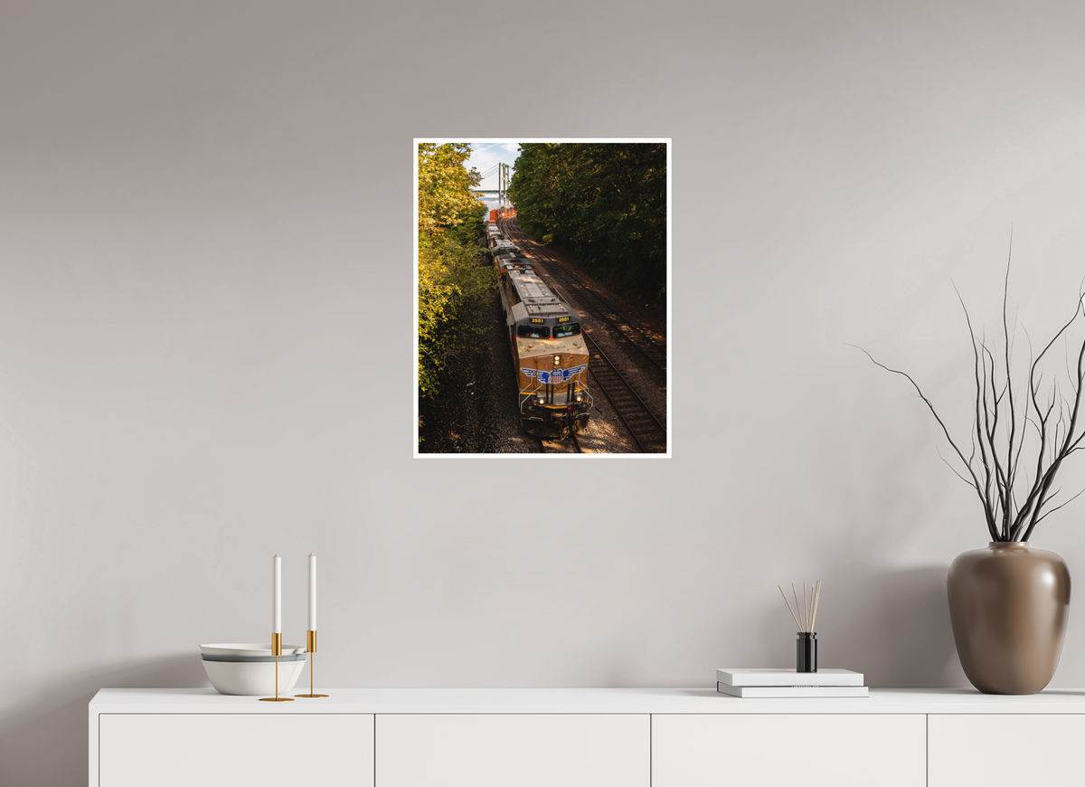 20 x 25″, No Frame - Matte - White Edge Sound Steel