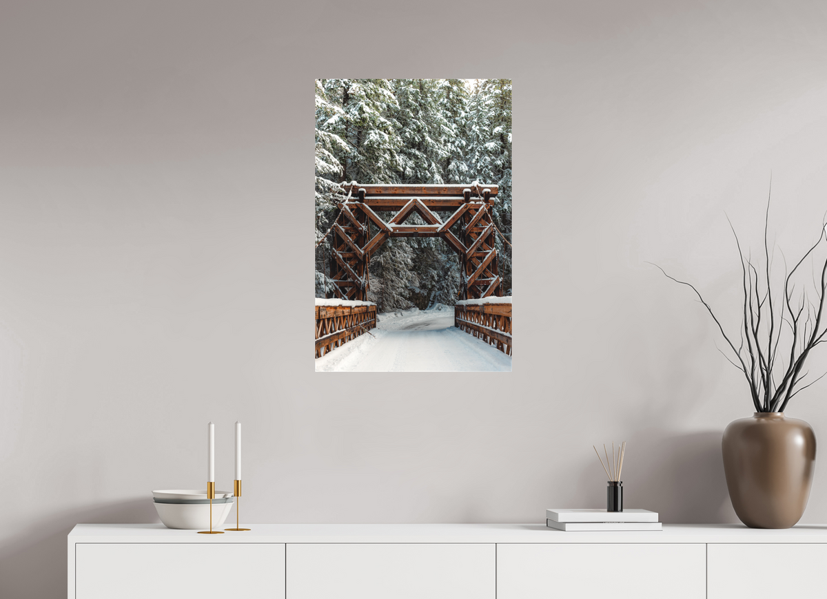 20 x 30″, Canvas Winter at Rainier