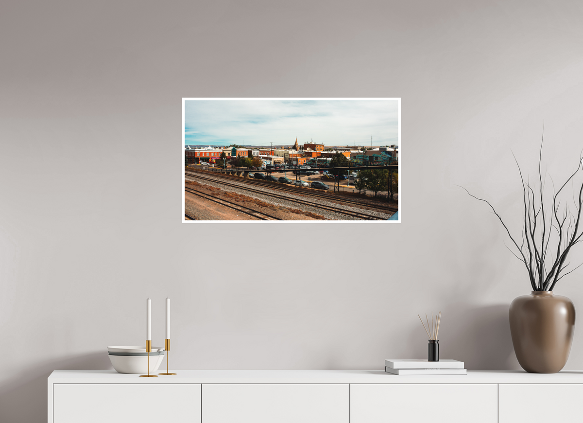 32 x 18″, No Frame - Matte - White Edge The Gem City