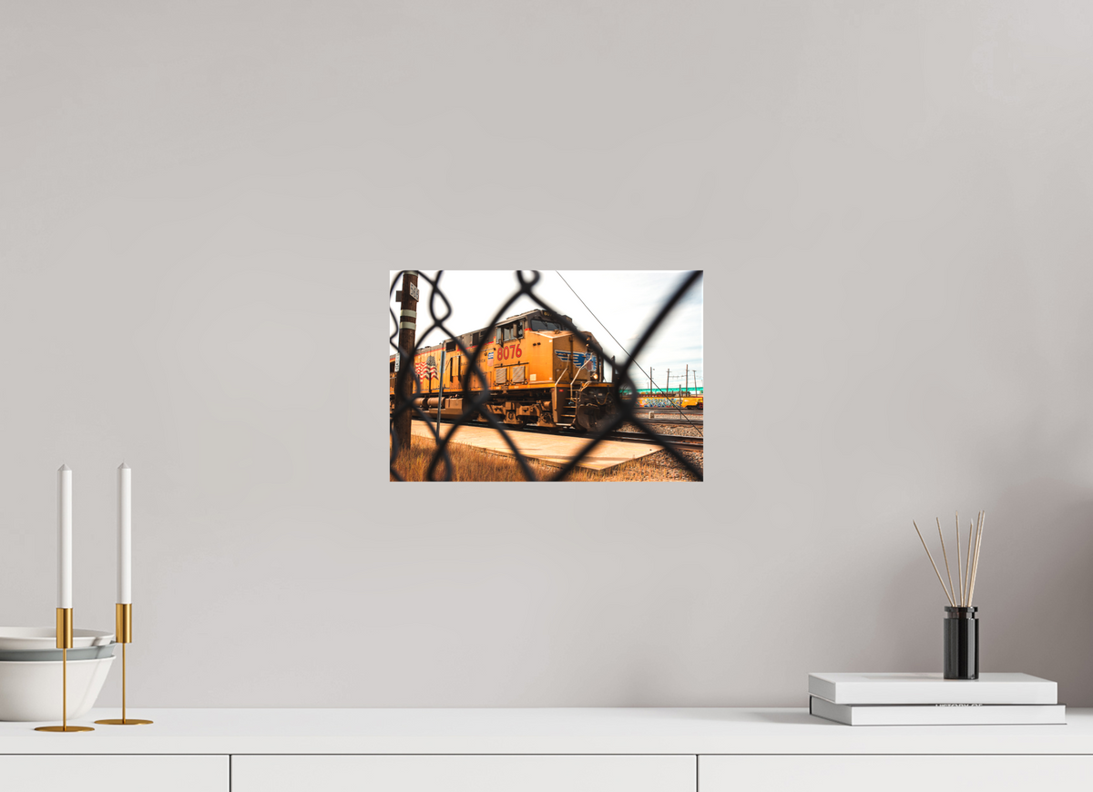 12 x 8″, Canvas Brown and Armor Yellow