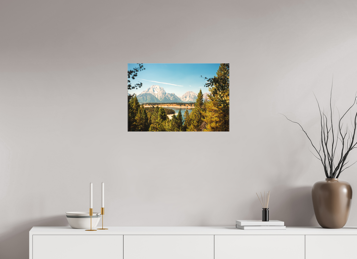 24 x 16″, Canvas The Grand Tetons from Signal Mountain