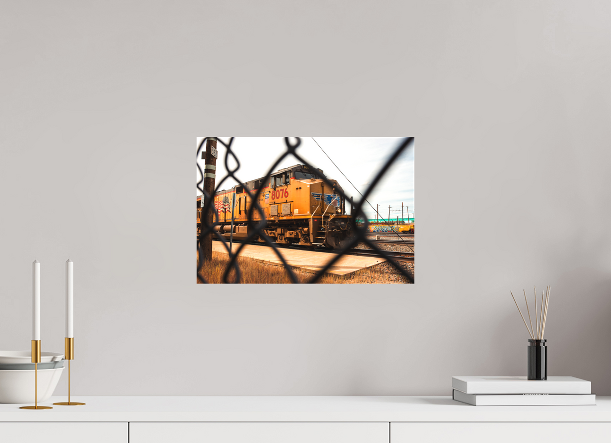 15 x 10″, Canvas Brown and Armor Yellow