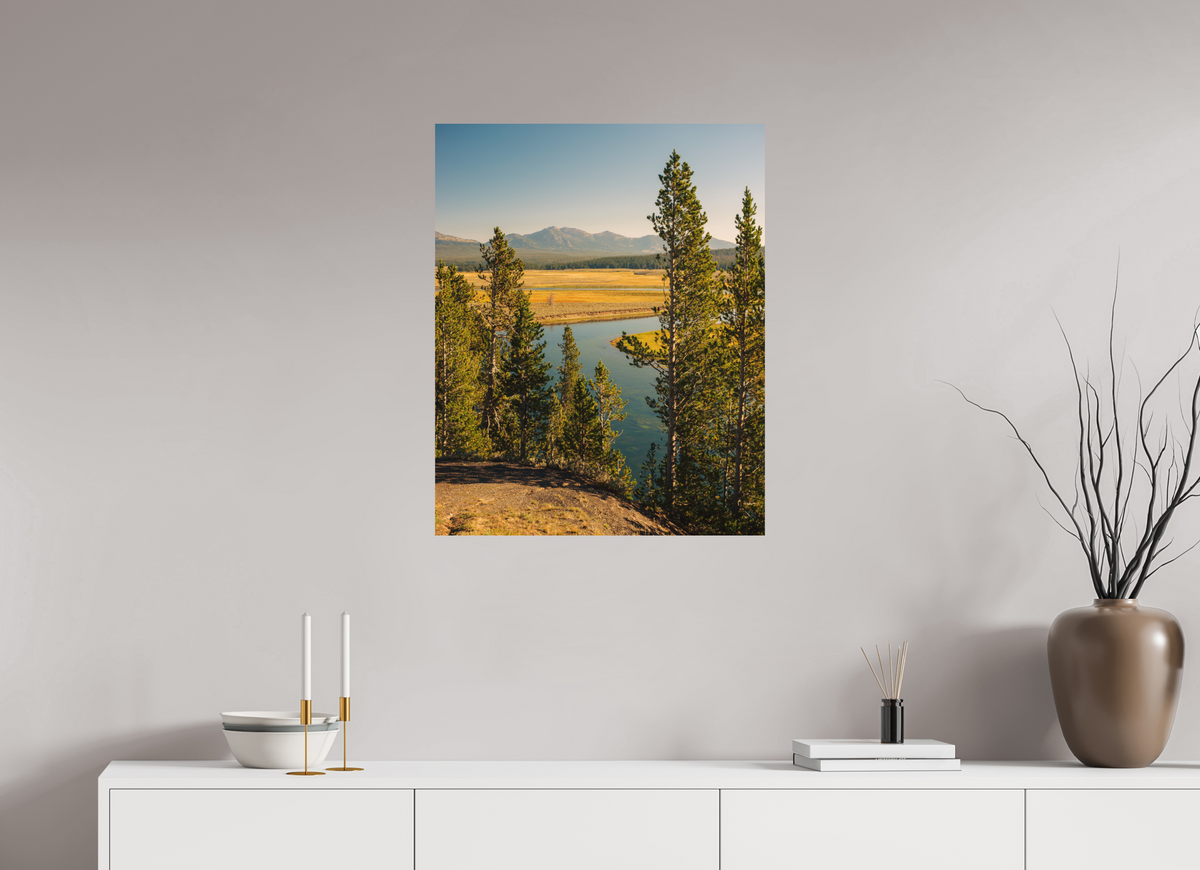 24 x 30″, No Frame - Matte Yellowstone River