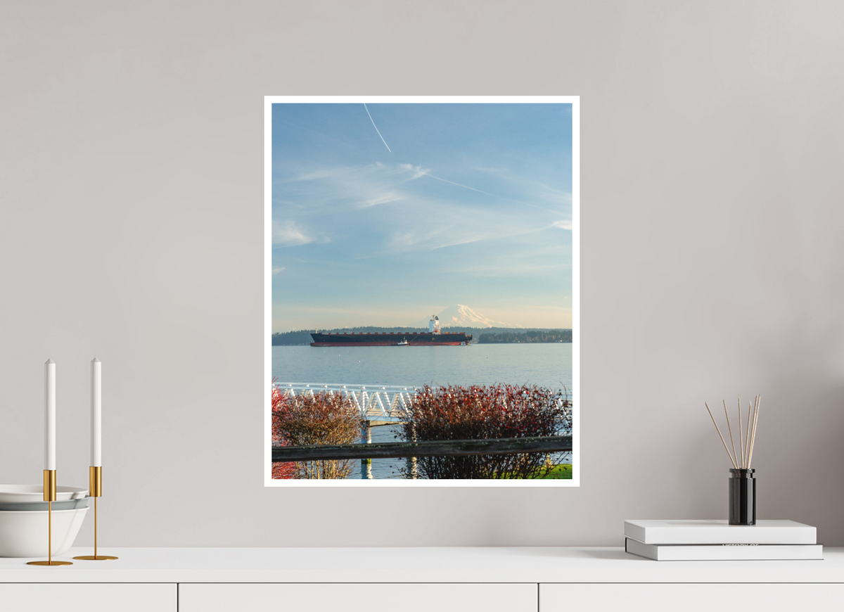 16 x 20″, No Frame - Matte - White Edge Washington's Gifts