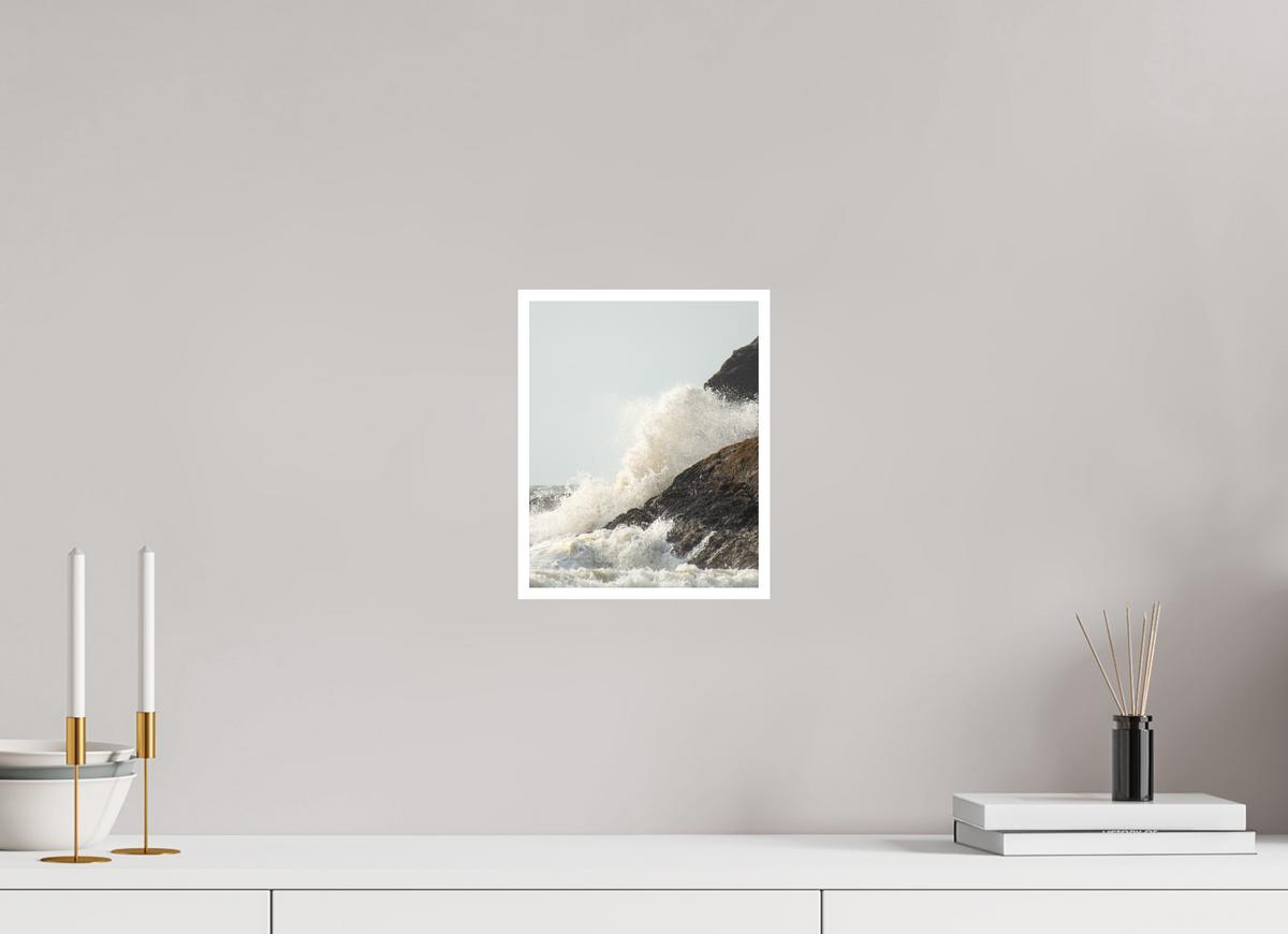 8 x 10″, No Frame - Matte - White Edge Time on the Coast