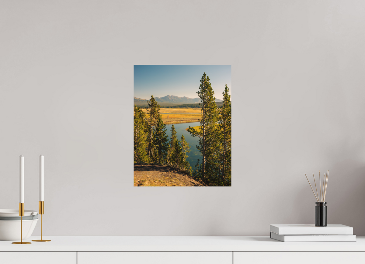 12 x 15″, No Frame - Matte Yellowstone River