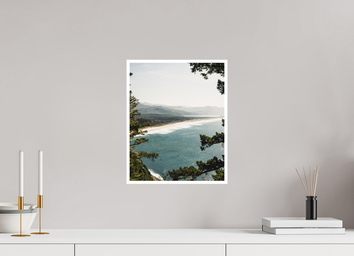 12 x 15″, No Frame - Matte - White Edge The Oregon Coast