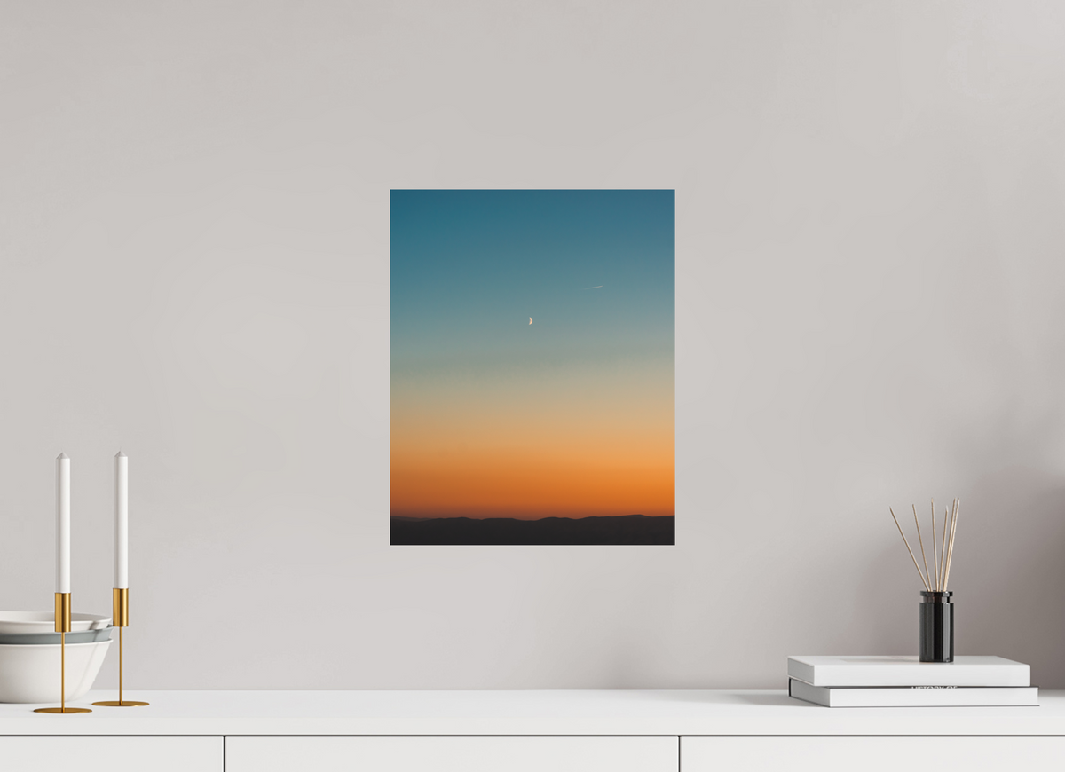 12 x 15″, No Frame - Matte Sunset in Mattawa, Washington