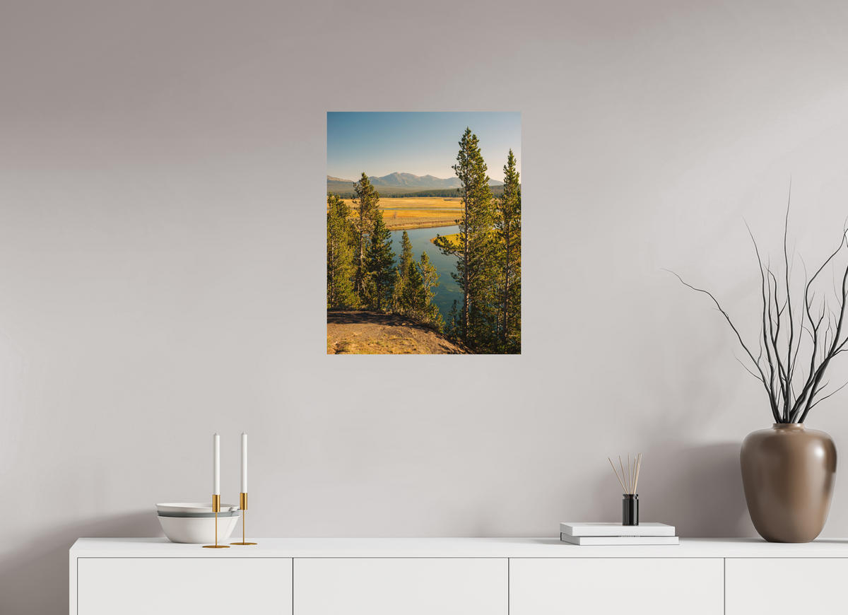 20 x 25″, No Frame - Matte Yellowstone River