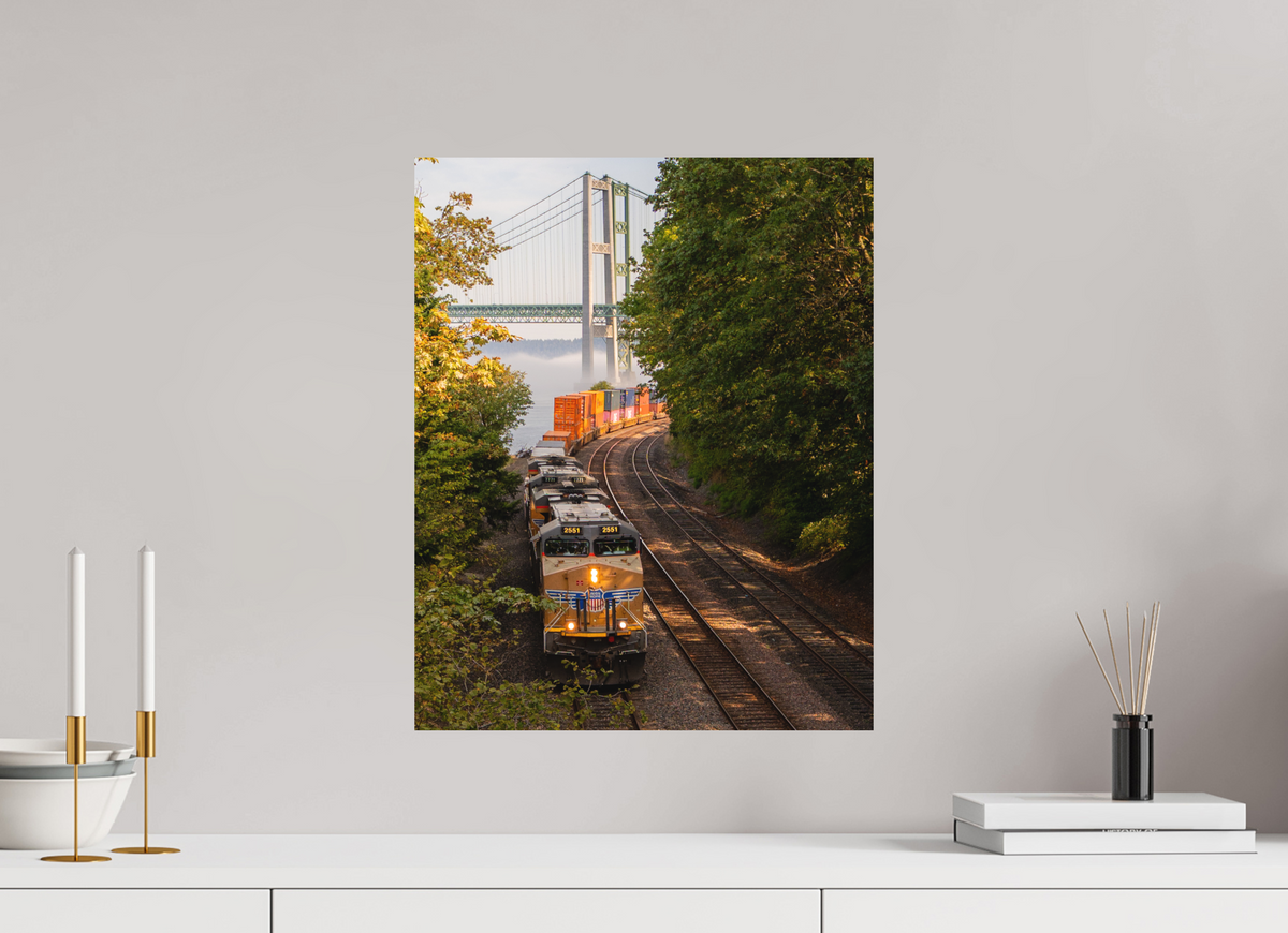 16 x 20″, No Frame - Matte Union Pacific Under The Narrows