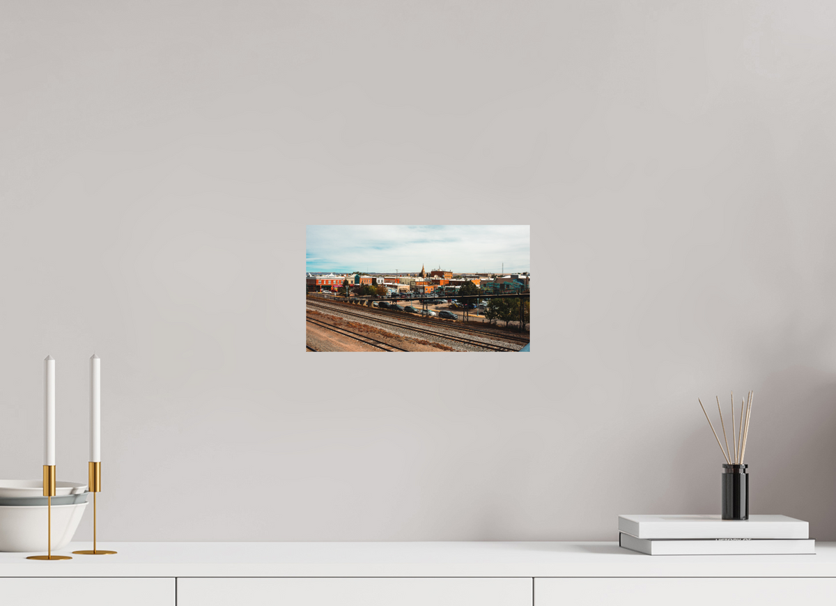 12 x 6.8″, No Frame - Matte The Gem City
