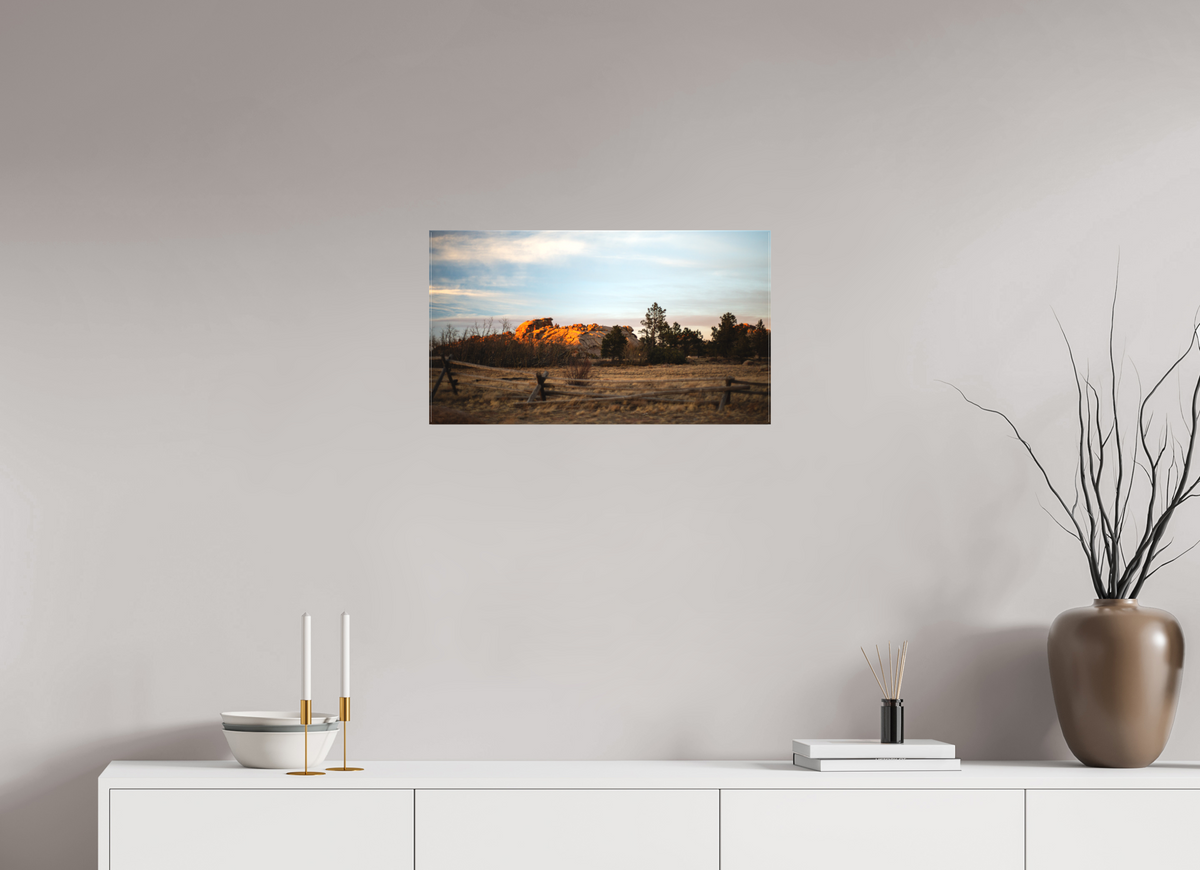 24 x 13.5″, Canvas Vedauwoo Camp