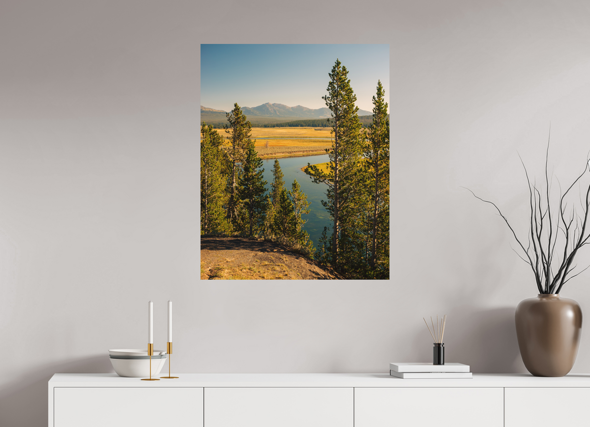 28 x 35″, No Frame - Matte Yellowstone River