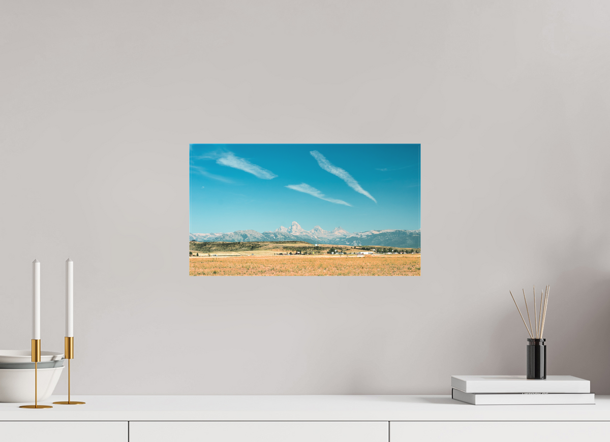 16 x 9″, Canvas Teton Valley