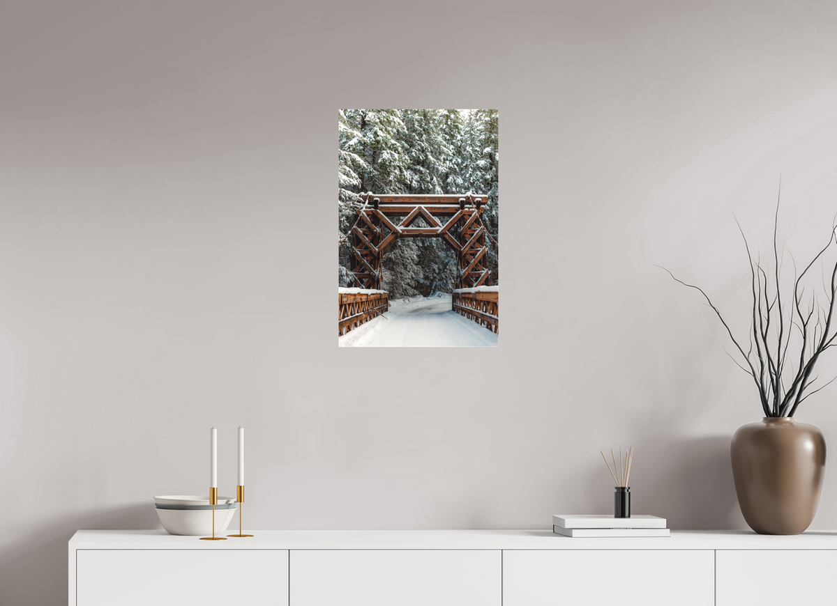 16 x 24″, Canvas Winter at Rainier
