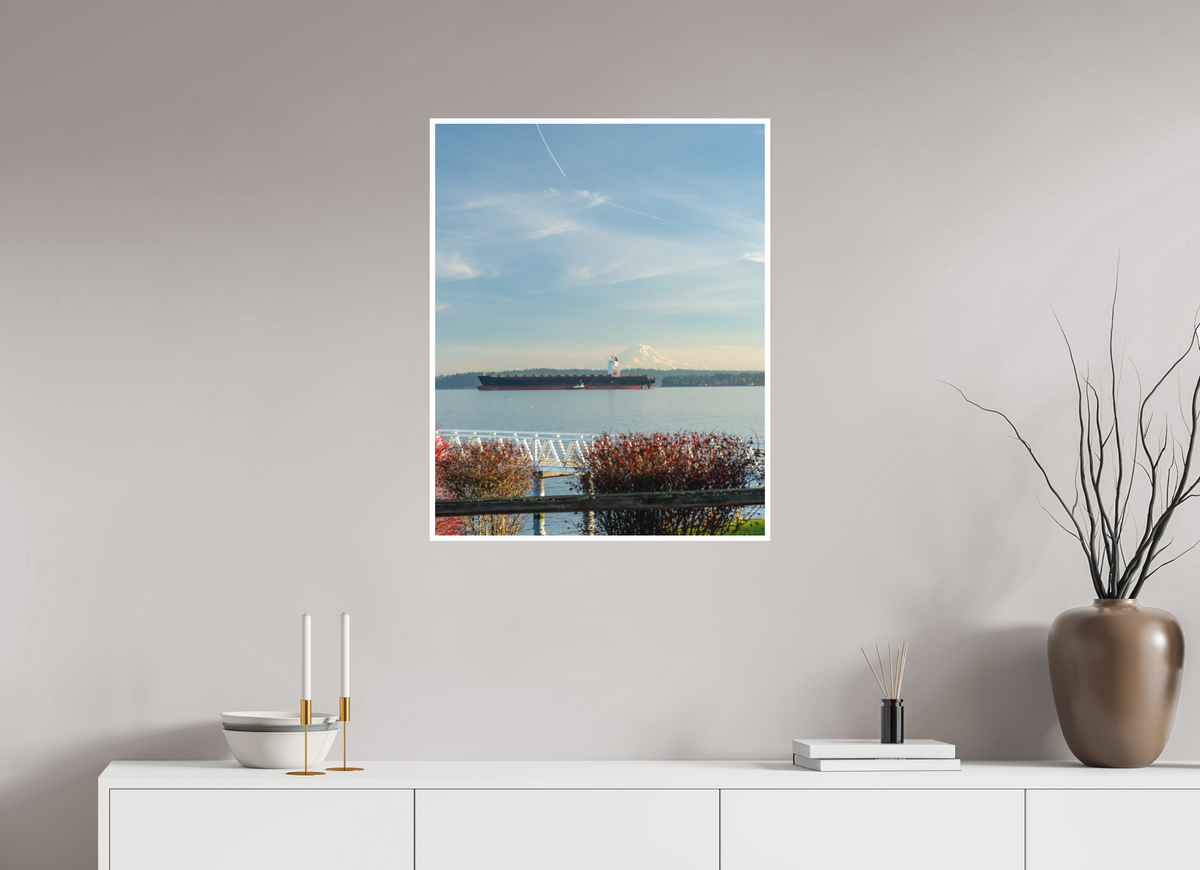 24 x 30″, No Frame - Matte - White Edge Washington's Gifts