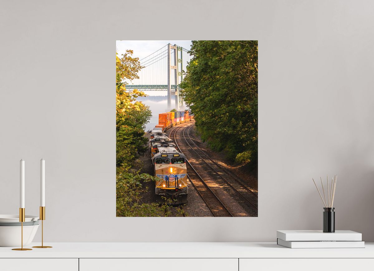16 x 20″, Canvas Union Pacific Under The Narrows