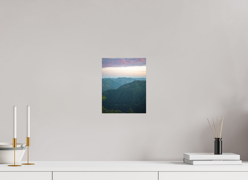 8 x 10″, No Frame - Matte Wynoochee 3.7