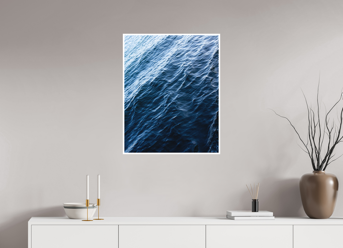 24 x 30″, No Frame - Matte - White Edge Puget Sound