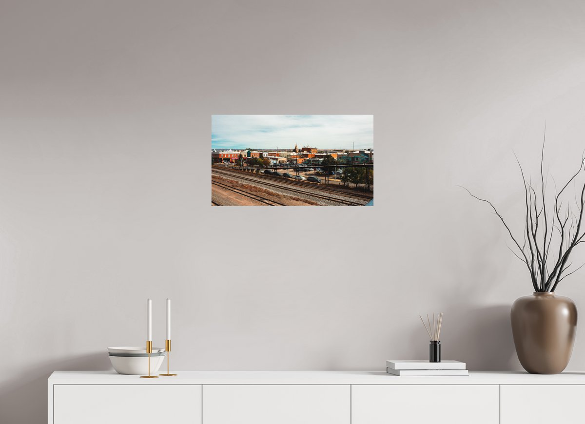 24 x 13.5″, Metal - Matte The Gem City
