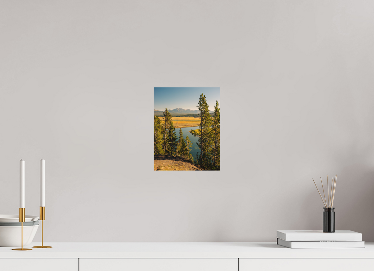 8 x 10″, No Frame - Matte Yellowstone River