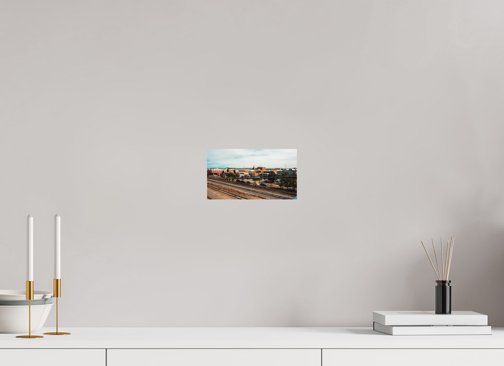 8 x 4.5″, No Frame - Matte The Gem City