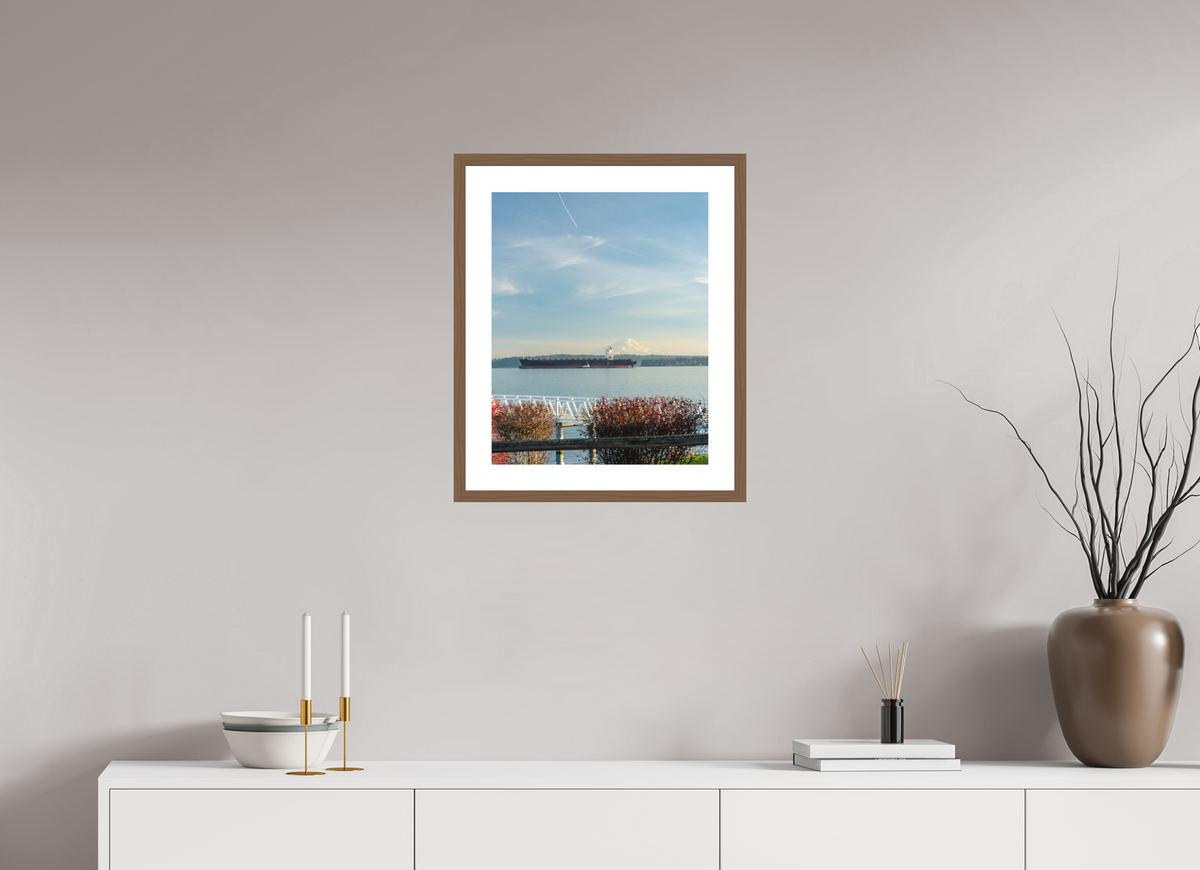 16 x 20″, Walnut - Matte Washington's Gifts