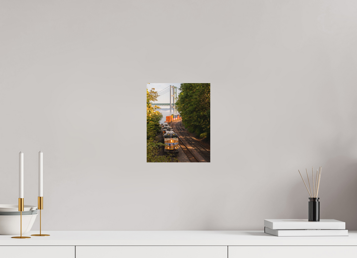 8 x 10″, No Frame - Matte Union Pacific Under The Narrows