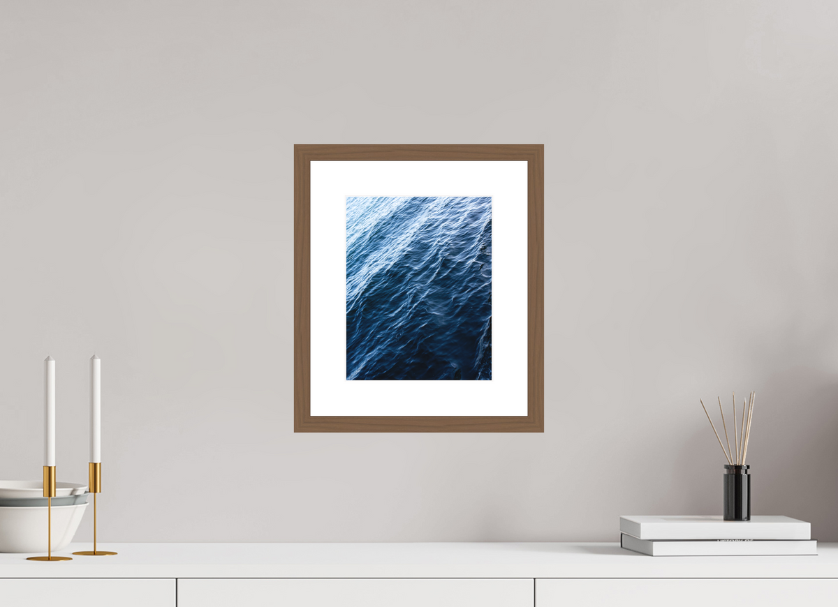8 x 10″, Walnut - Matte Puget Sound