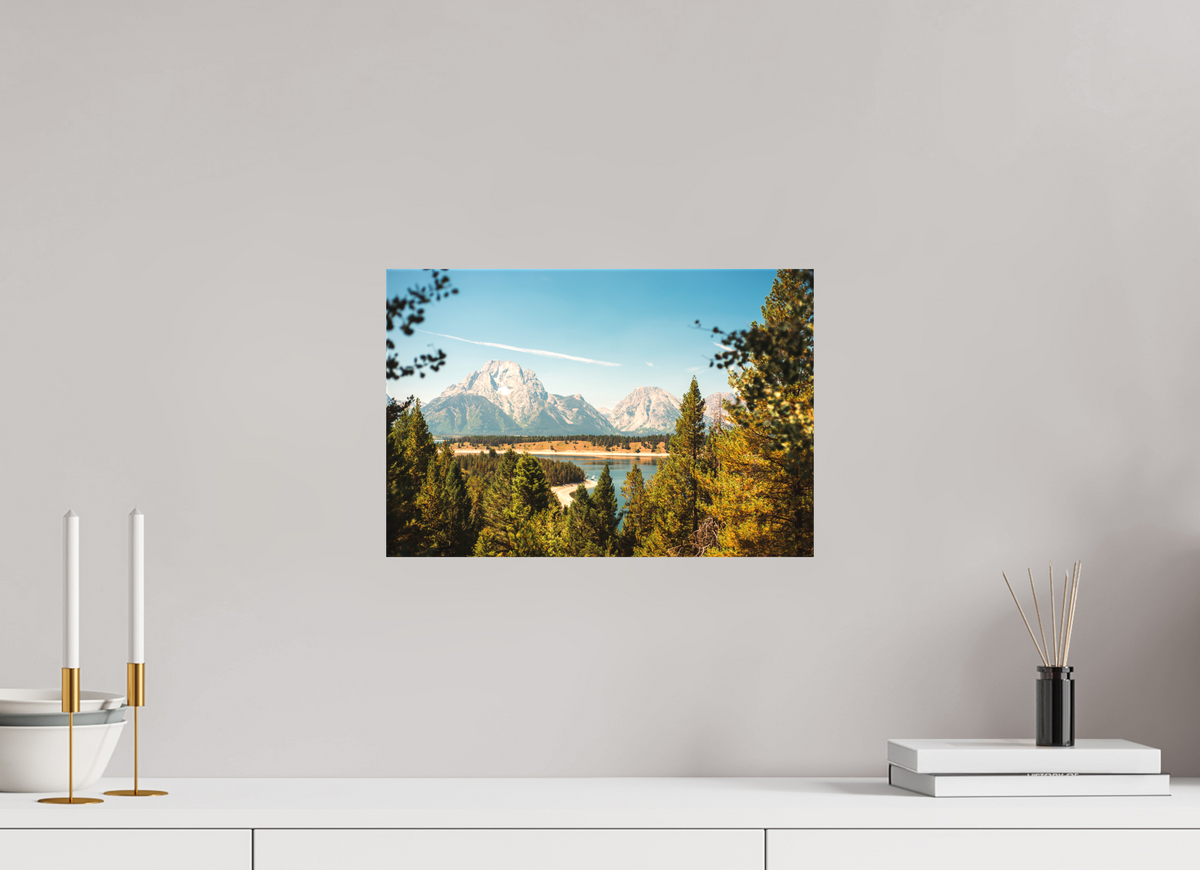 15 x 10″, Canvas The Grand Tetons from Signal Mountain