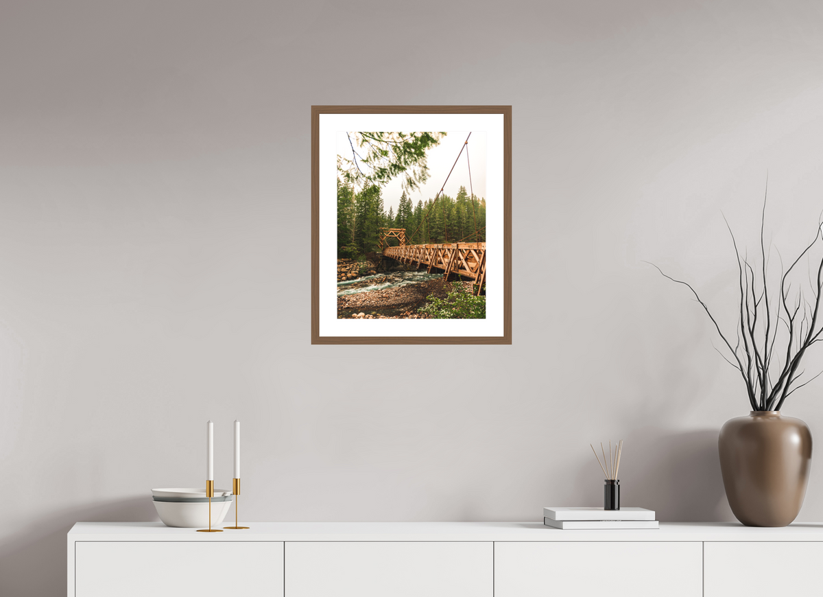 16 x 20″, Walnut - Matte Longmire