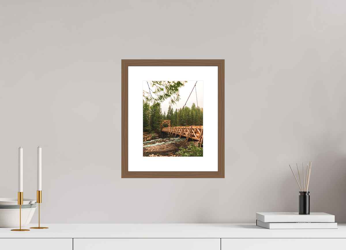 8 x 10″, Walnut - Matte Longmire